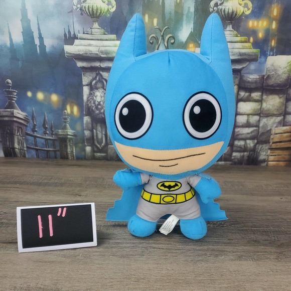 Batman DC Comics Originals Plush 11" Toy Factory Big Head Caricature Soft Toy - Picture 1 of 4